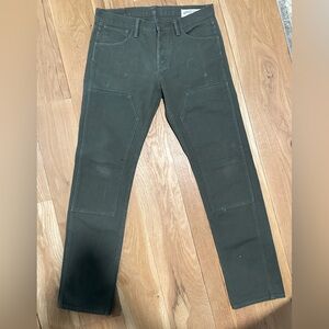 Rogue Territory Berkley Supply Double Knee Green Men's Jeans